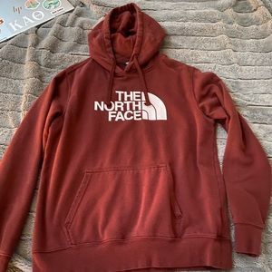 Mens The North Face Medium maroon hoodie.